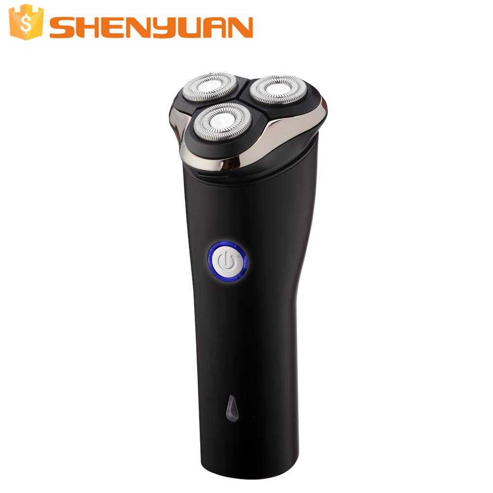 waterproof electric triple blades shaving machine men's razors rotating shaver SYA362